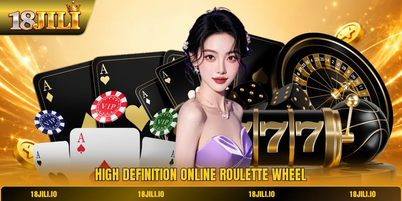 High definition online Roulette wheel