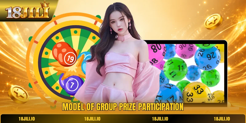 Model of group prize participation