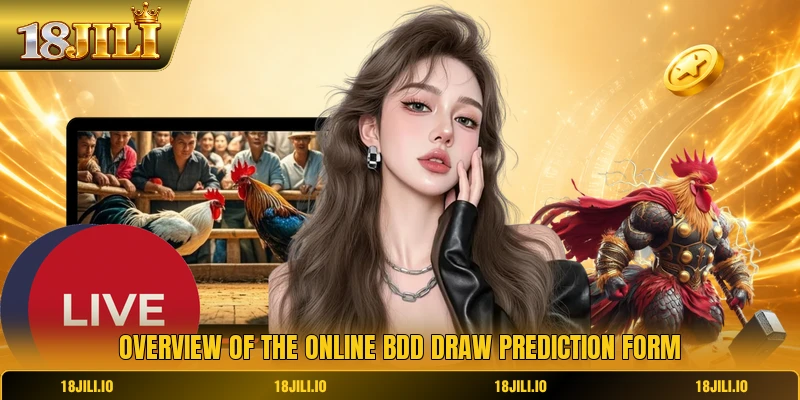 Overview of the online BDD draw prediction form