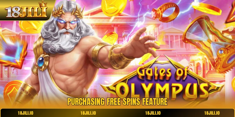 Purchasing free spins feature