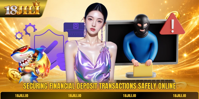 Securing financial deposit transactions safely online