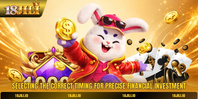 Selecting the correct timing for precise financial investment