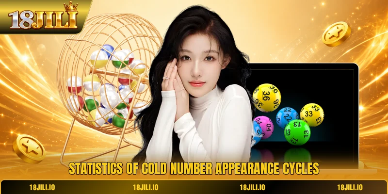 Statistics of cold number appearance cycles