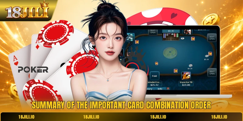 Summary of the important card combination order