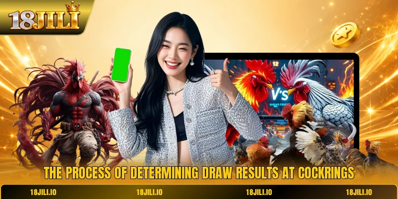 The process of determining draw results at cockrings
